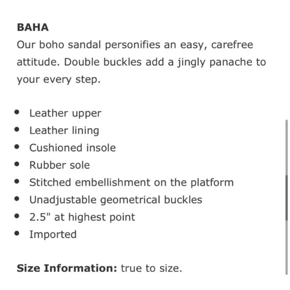 NWT J/SLIDES BAHA Rose Gold Leather Sandal - Picture 6 of 16